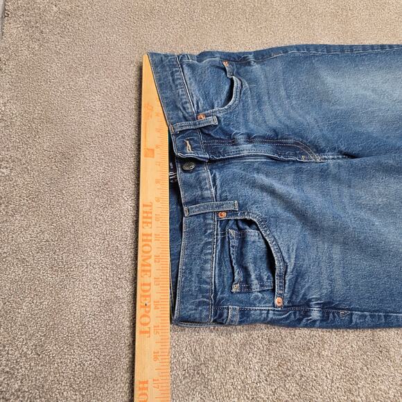 vtg streetwear Grunge Relaxed GAP Denim 90s Loose Straight Leg Jeans sz 6/28L - Picture 8 of 14